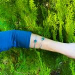 Pulsera Brazalete Verde Ajustable Esperanza