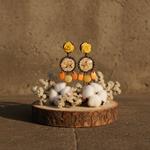 Pendientes María | PNMARI | Pendientes, Largos, Amarillos, Andaluces, Rosas, de Flores, Flamencos