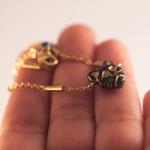 Pulsera Gato Negro Acero | PLGANE | Pulsera, de oro, de gatos, de acero inoxidable