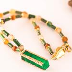 Collar Torre Verde, Jaspe y Agatas | COTOVE | collar, collares, verdes, de piedras, de agatas, de jaspe, de cuarzo