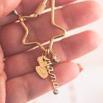 Collar Mamá | COMAMA | Collar, de acero, oro, madre, bebé, mamá