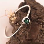 Pulsera Brazalete Verde Ajustable Esperanza