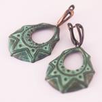 Pendientes Celtas | PNCELT | Pendientes, Largos, Patina