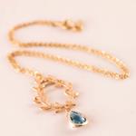 Collar Novia Hoja Laurel