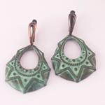 Pendientes Celtas | PNCELT | Pendientes, Largos, Patina