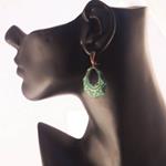 Pendientes Celtas | PNCELT | Pendientes, Largos, Patina