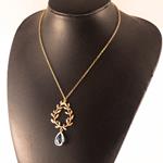 Collar Novia Hoja Laurel