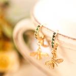 Pendientes Abeja Reina Aros