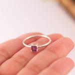Anillo Amatista | ANAMTI | Anillos, de Amatista, de plata, compromiso