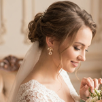 Pendientes Felicity | PNFELI | Pendientes, de oro, de novias, para novias, bodas, flores