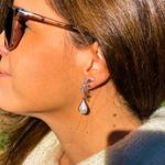 Pendientes Rama de Plata y Perlas