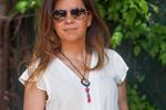 Collar Borla Fucsia o Verde | COBOFU | collares, de, rosa, rosas, boton, borla, borlas