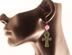 Pendientes Cruz Egipcia