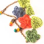 Pulseras de Ganchillo de flores