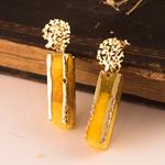 Pendientes Amarillos Arbol de la Vida