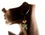 Pendientes Mariposa Envejecida