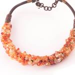 Collar Cornalina | COCORN | Collares, Gargantillas, de Cornalina