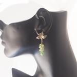 Pendientes Amelia | PNAMEL | Pendientes, Largos, Verdes, para bodas, 