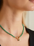 Collar Fatima | COFATI | Collar, mano de fatima, verde