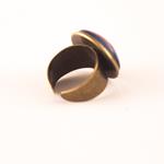 Anillo Doñana ajustable | ANFLAJ | Anillos, anillo ajustable, flamencos, rojo, azul