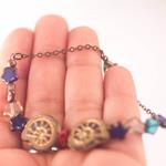 Pulsera Caracola | PLCARA | Pulsera, de cristal, caracolas