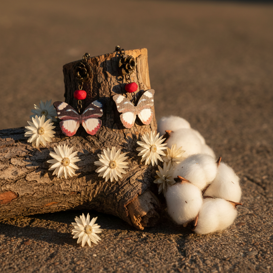 Pendientes Savage | PNSAVA | Pendientes, Largos, de mariposas