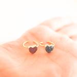 Anillo Falange corazón ( es mini,para falange) | ANFACO | Anillo, anillos, de piedras, de falange, mini, morados, azules