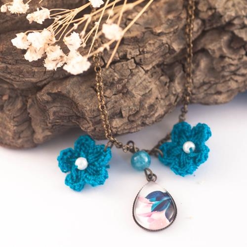 Collar Nayara | CONAYA | Collares, de flores, de ganchillo