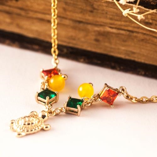 Collar Tortuguita | COTORT | Collares, de Oro, de tortuga