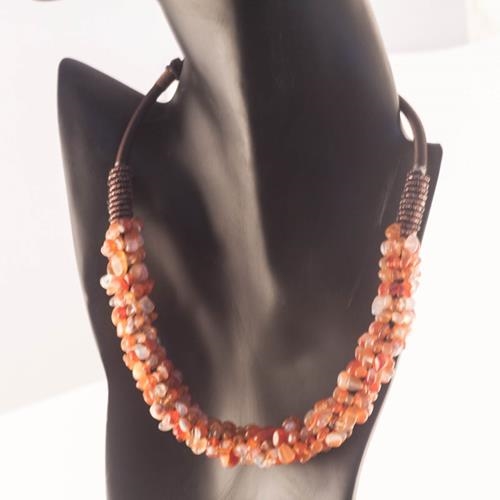 Collar Cornalina | COCORN | Collares, Gargantillas, de Cornalina