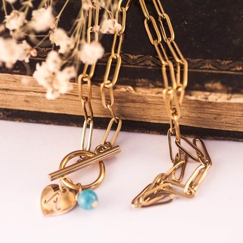 Collar Inicial | COINIC | Collares, personalizados, de iniciales, de oro, de acero inoxidable, cadena