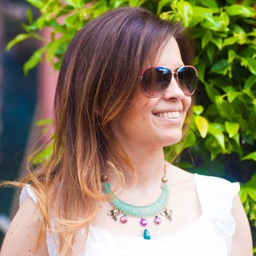 Collar Cleopatra Patina | COCLPA | collares, de, elefantes, elefante, verdes, morado, morados, verdes, babero, crisocola, crisocolas, agata, agatas