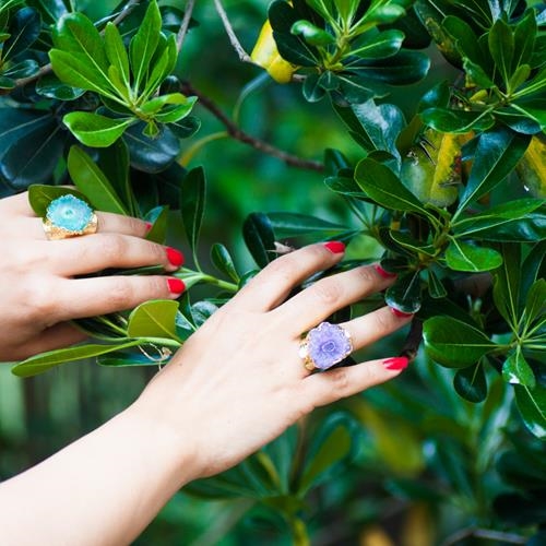 Anillo Morado Cuarzo Ajustable | ANMOCU | anillos, de, morados, cuarzo, ajustable, ajustables, oro